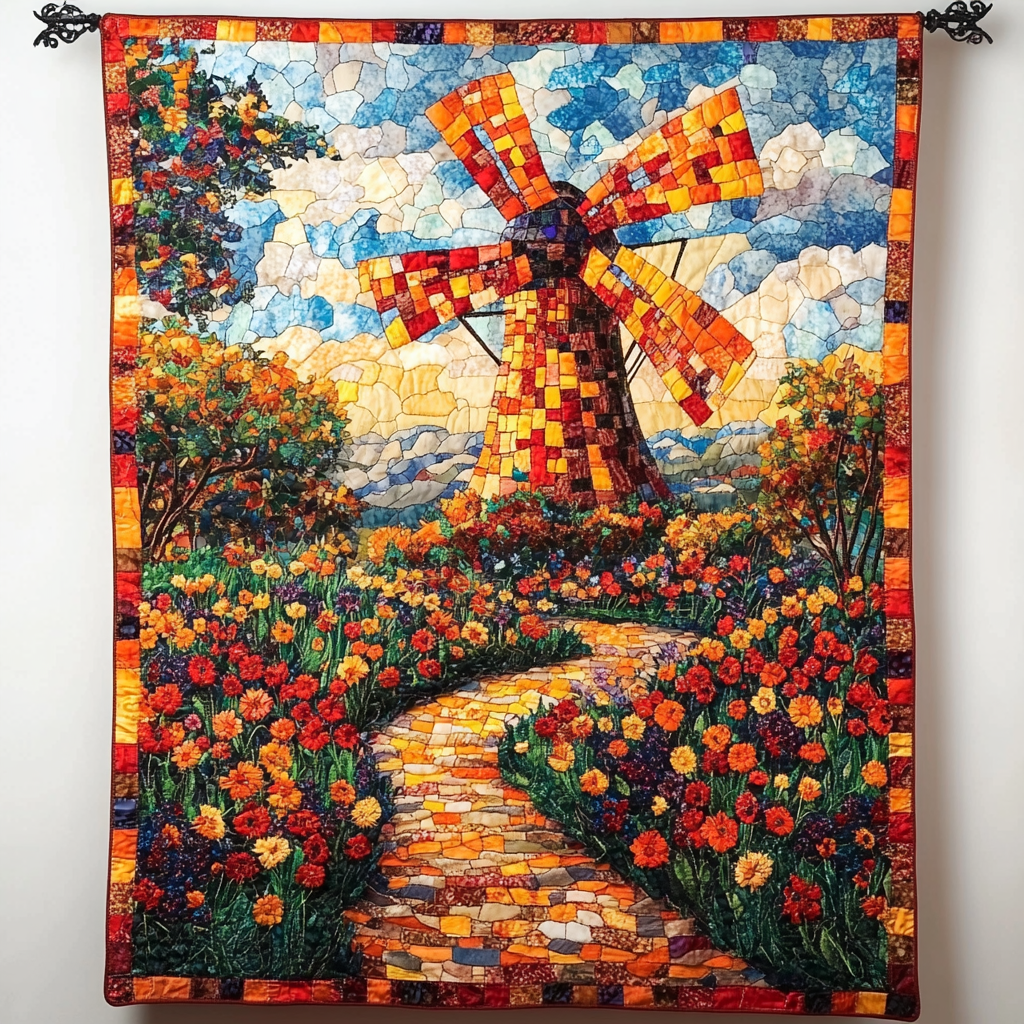 Serene Spinners Quilted Blanket NCU0DK5748