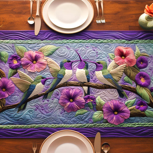 Serenity Flight Quilted Table Runner NCU0NT6218