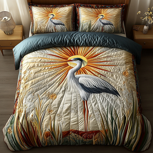 Serenity Shore 3-Piece Quilted Bedding Set NCU0VH2478