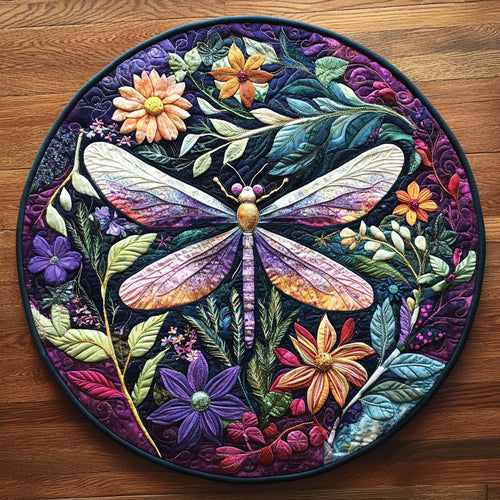 Serenity Soar Quilted Round Mat NCU0PT3891