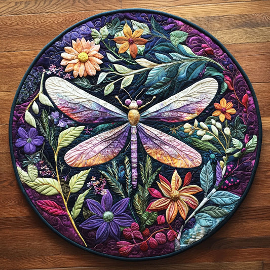 Serenity Soar Quilted Round Mat NCU0PT3891
