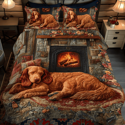 Setter Soul 3-Piece Quilted Bedding Set NCU0DV2916