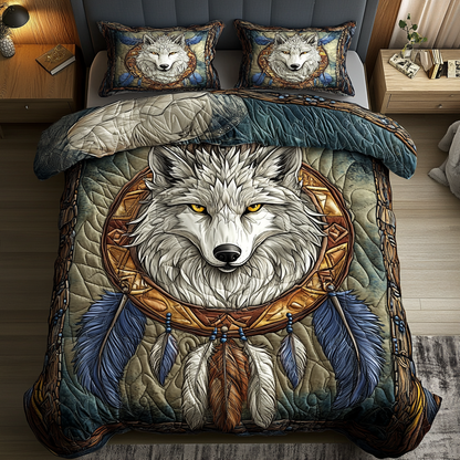 Shadow Fang 3-Piece Quilted Bedding Set NCU0DK5415
