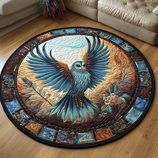 Shadow Glider Quilted Round Mat NCU0DK4958