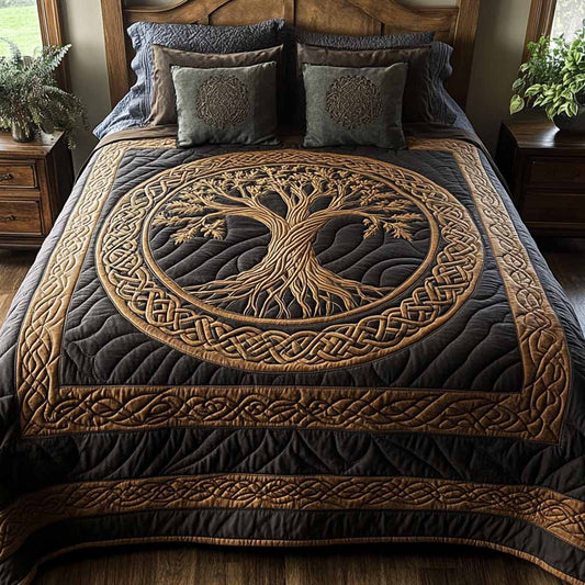 Shadow Grove Quilted Blanket NCU0XD2689