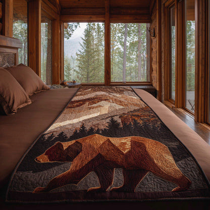 Shadow Guardian Quilted Bed Runner NCU0DV6989