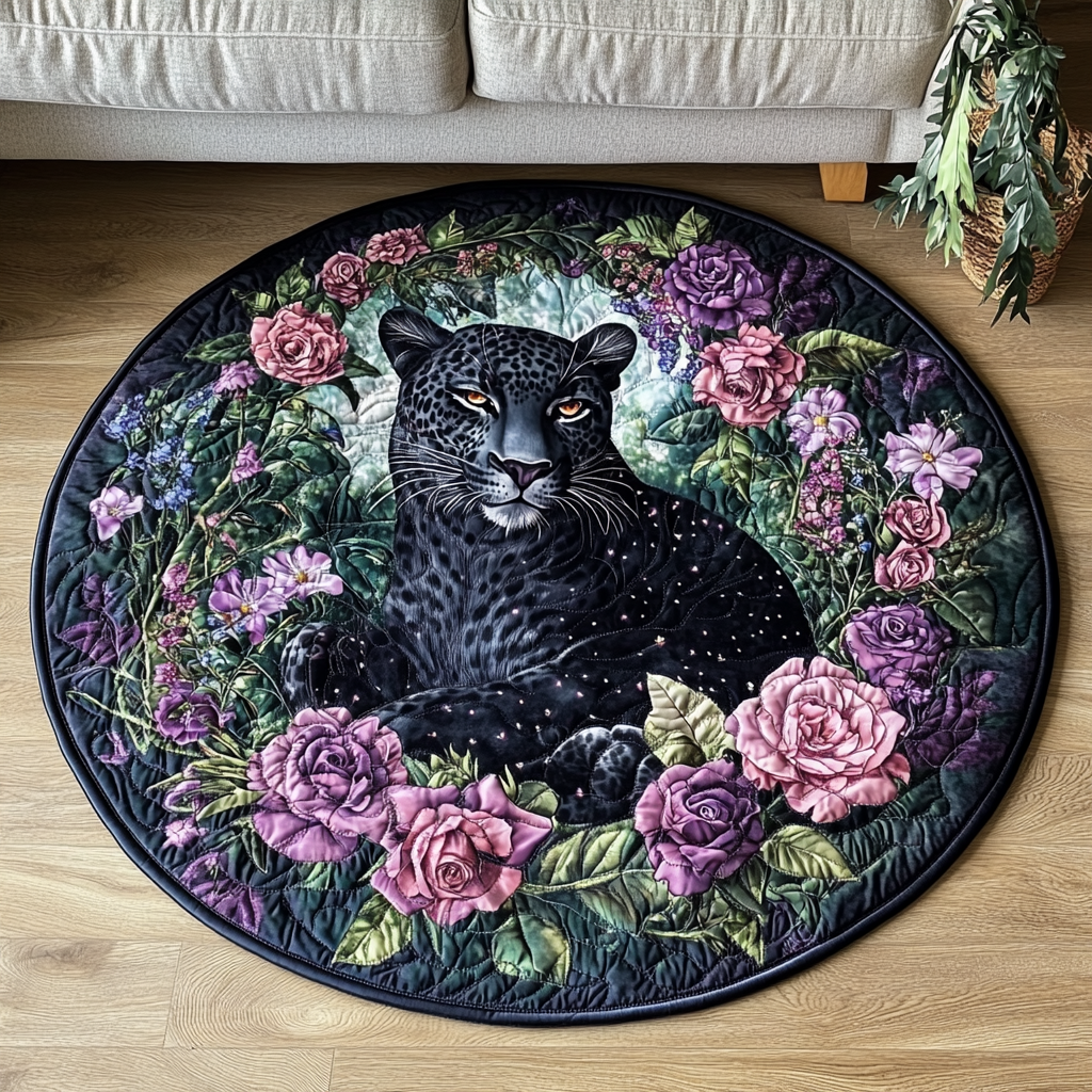 Shadow King Quilted Round Mat NCU0VH5437