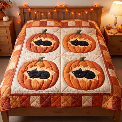 Shadow Kitten Quilted Blanket NCU0TD3009