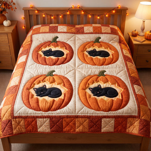 Shadow Kitten Quilted Blanket NCU0TD3009