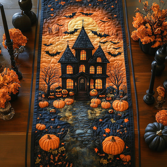 Shadow Porch Quilted Table Runner NCU0DV7149