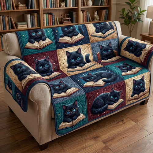 Shadow Reader Quilted Sofa Cover NCU0TD2579