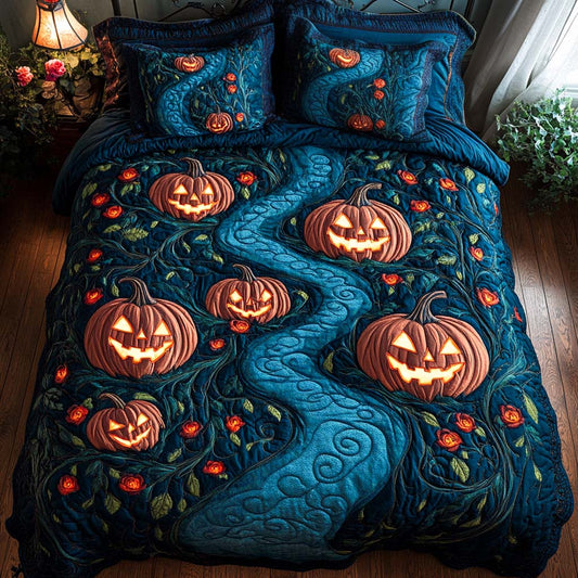 Shadow Spells 3-Piece Quilted Bedding Set NCU0NT9501