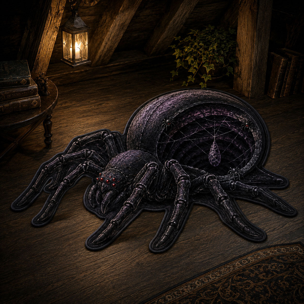 Shadow Spide Custom Shape Area Rug NCU0TD2925