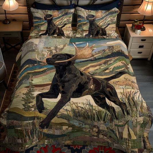 Shadow Tracker 3-Piece Quilted Bedding Set NCU0PT7473