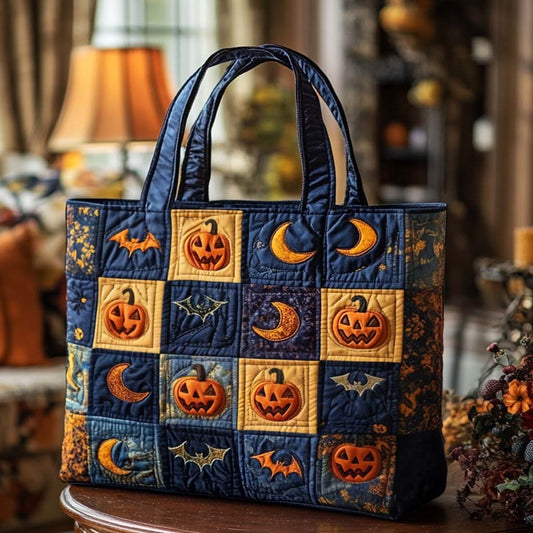 Shadow Whispers Quilted Tote Bag NCU0NT9427