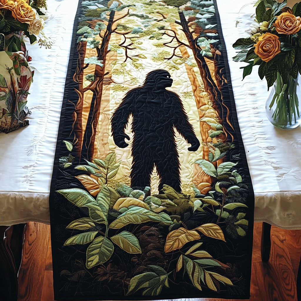 Shadow in the Pines Quilted Table Runner NCU0NT4727