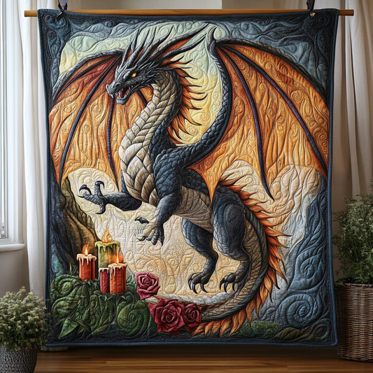 Shadowed Beast Quilted Blanket NCU0DV4072