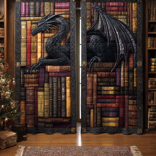 Shadowfire Twins Quilted Curtains NCU0XD2176