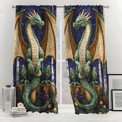 Shadowflight Quilted Curtains NCU0DV2848