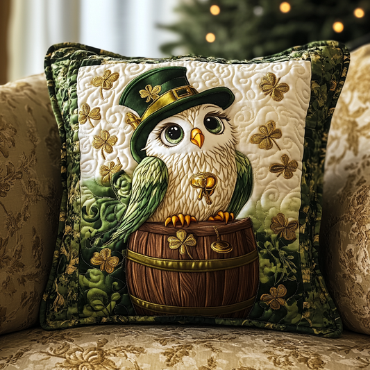 Shamrock Shine Quilted Pillow Case NCU0VH2576