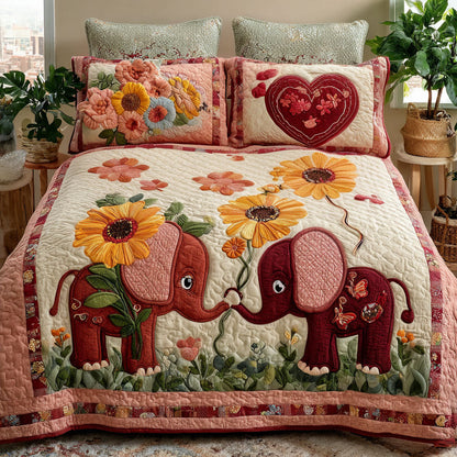 Shared Moments 3-Piece Quilted Bedding Set NCU0NT11772