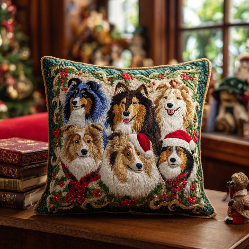 Sheepdog Joy Quilted Pillow Case NCU0DV8386