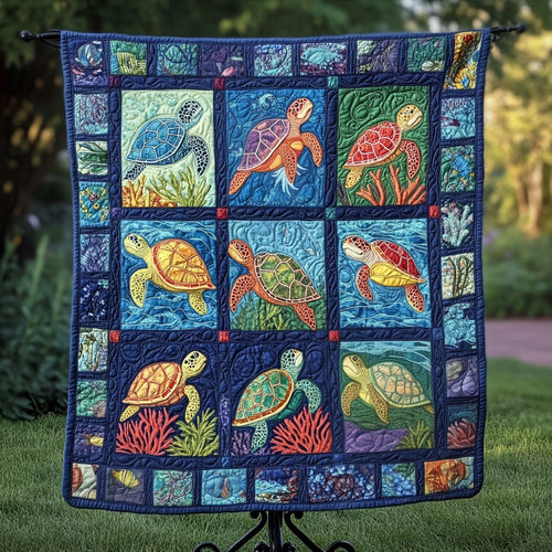 Shell Haven Quilted Blanket NCU0NT2763