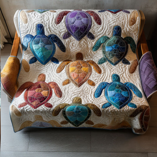 Shell Symphony Quilted Sofa Cover NCU0PT9714