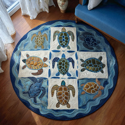 Shell of Wisdom Round Carpet NCU0PT9855