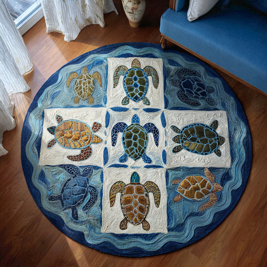 Shell of Wisdom Round Carpet NCU0PT9855