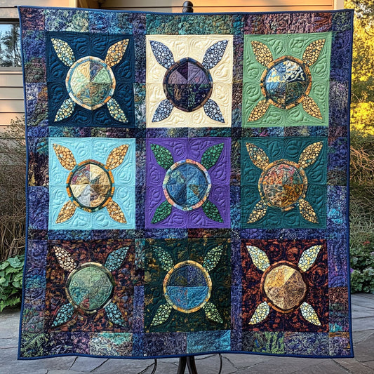 Shelled Serenity Quilted Blanket NCU0PT4535