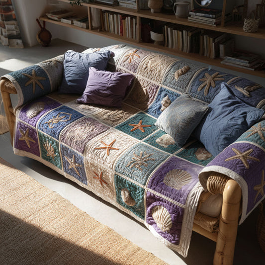 Shellsong Quilted Sofa Cover NCU0PT11146
