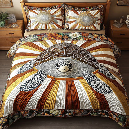 Sheltered Harmony 3-Piece Quilted Bedding Set NCU0PT3545