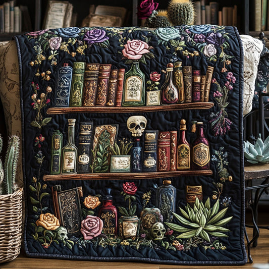 Shelves of Time Quilted Blanket NCU0PT5962