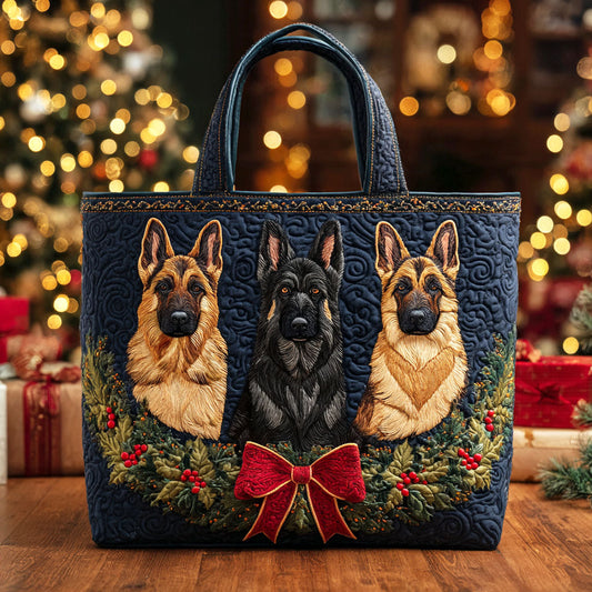 Shepherd Holiday Quilted Tote Bag NCU0TV1318