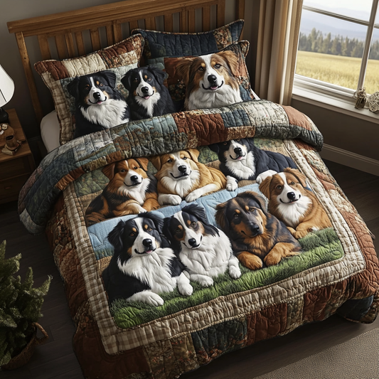 Shepherd Trail 3-Piece Quilted Bedding Set NCU0DV4313
