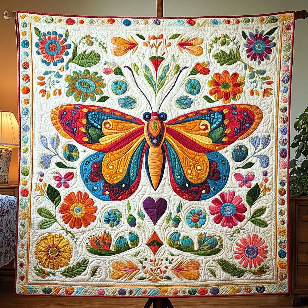 Shifting Wings Quilted Blanket NCU0PT6785