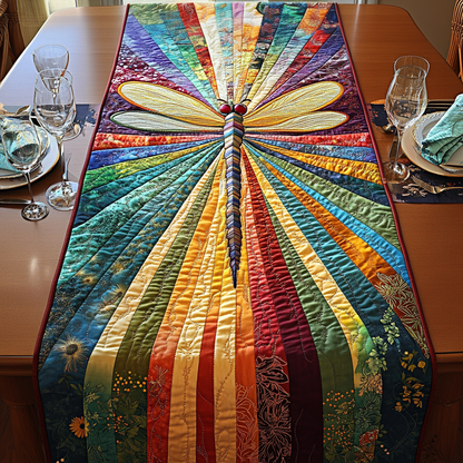 Shimmer Wings Quilted Table Runner NCU0DV2922