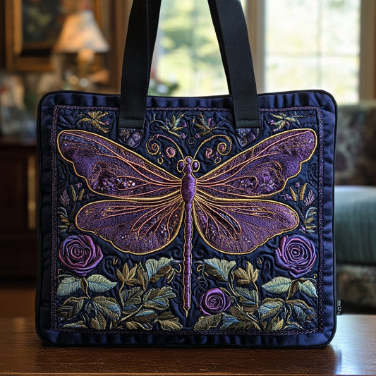 Shimmering Flight Quilted Tote Bag NCU0DV6910