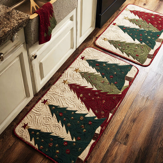 Shimmering Tree Trail Kitchen Area Rug NCU0TD1723