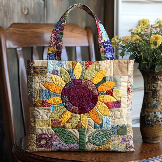 Shining Petals Quilted Tote Bag NCU0NT10560