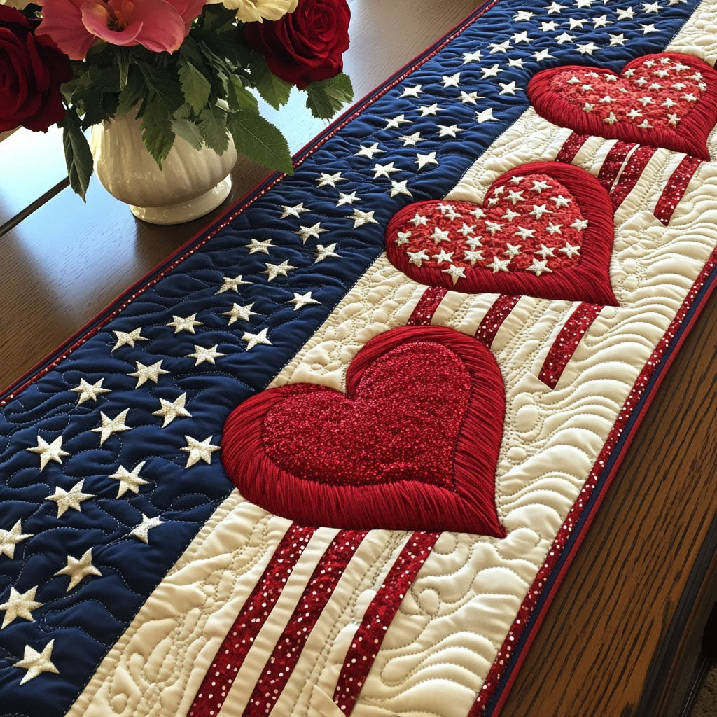 Shining Unity Quilted Table Runner NCU0NT7426