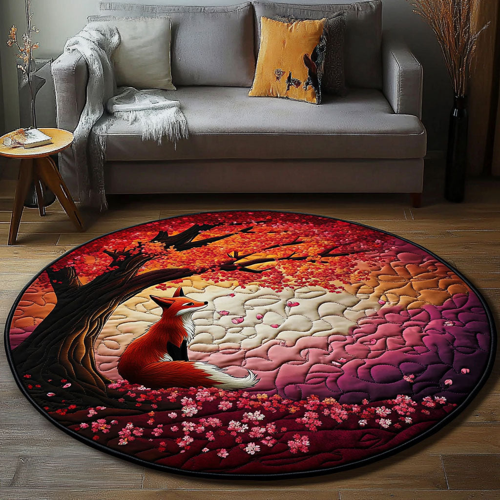 Shinto Flame Quilted Round Mat NCU0NT6831