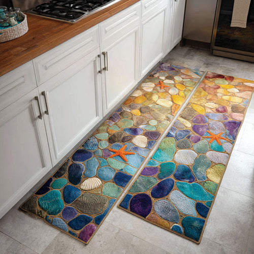Shoreline Calm Kitchen Area Rug NCU0DK11812