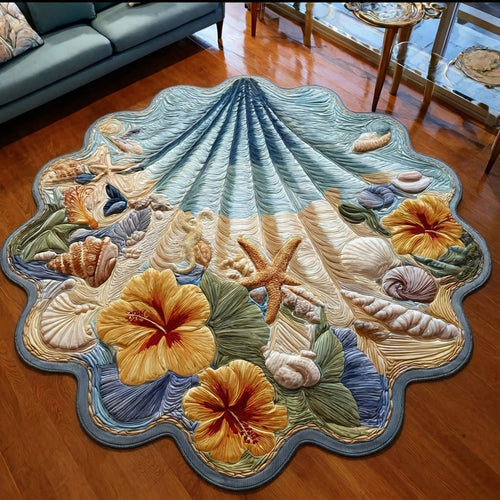 Shoreline Guardian Custom Shape Area Rug NCU0PT11676
