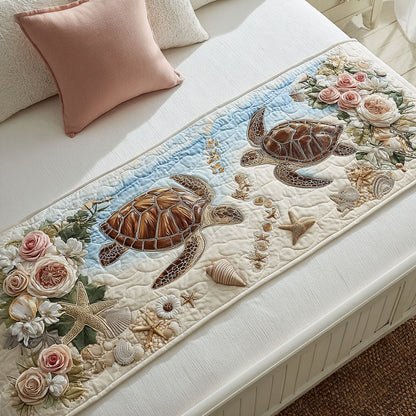 Shoreline Harmony Quilted Bed Runner NCU0PT10855