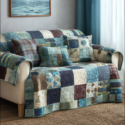 Shoreline Quilted Sofa Cover NCU0NT12103