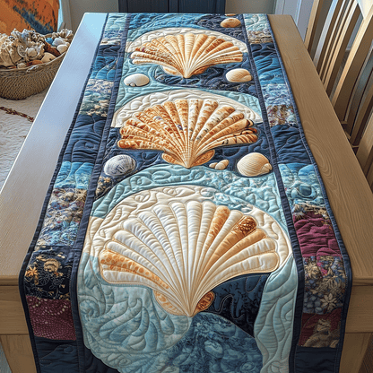 Shoreline Serenity Quilted Table Runner NCU0TH2647