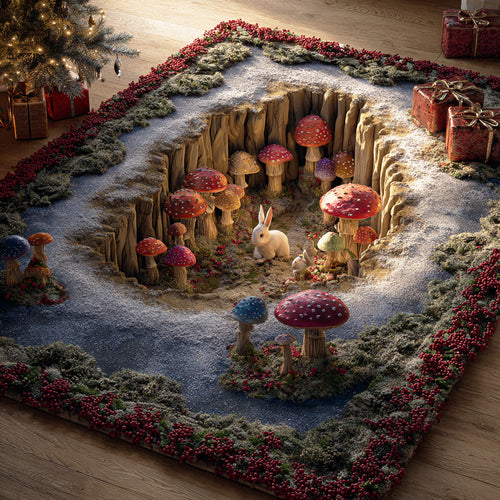 Shroomlight Dream Meadow Area Rug NCU0TD1857