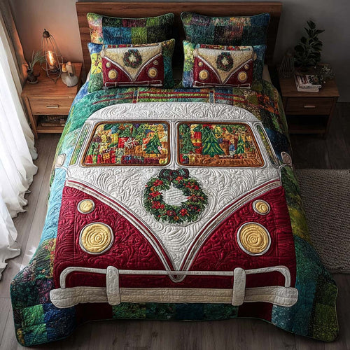 Silent Camp Night 3-Piece Quilted Bedding Set NCU0NT11368